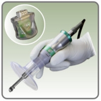Arobella handpiece with titanium probe